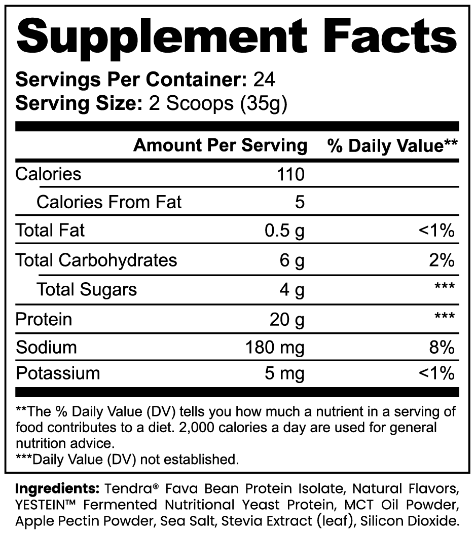 Lactose Free Protein (Vanilla)