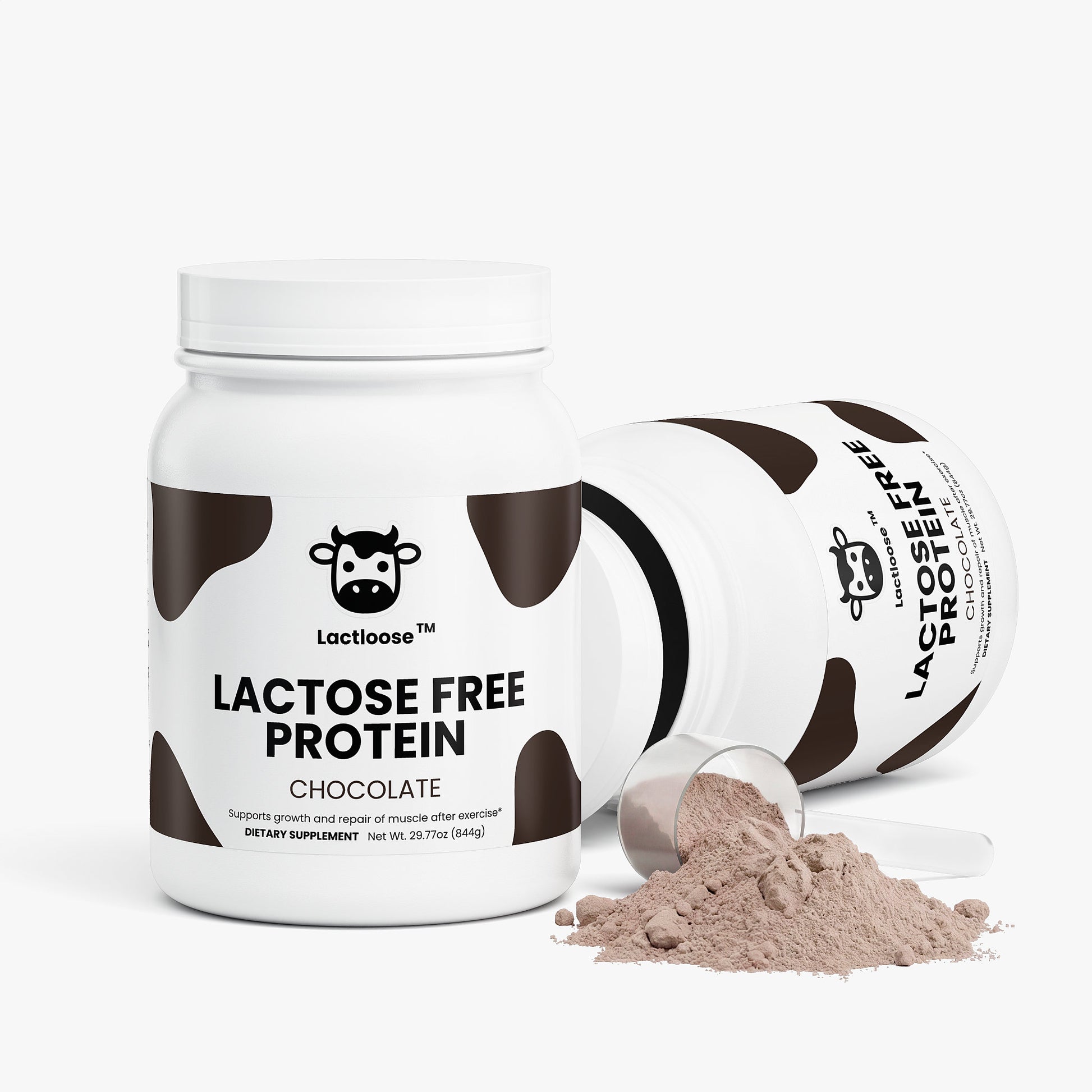 Lactose-free protein supplement