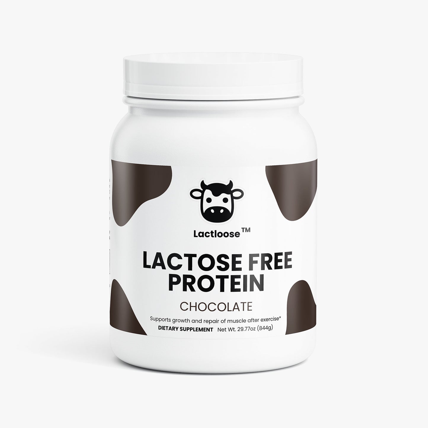 Lactose-free protein supplement