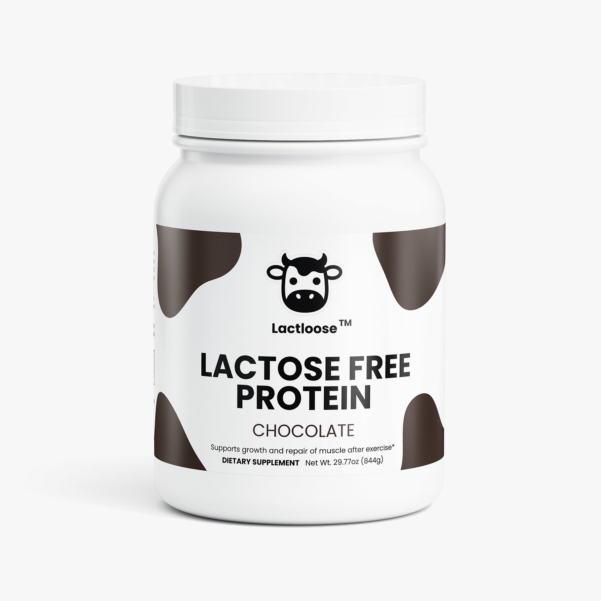 Lactose-free protein supplement