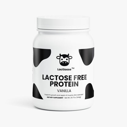 Lactose-free protein supplement