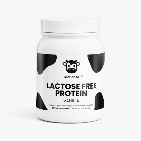 Lactose-free protein supplement